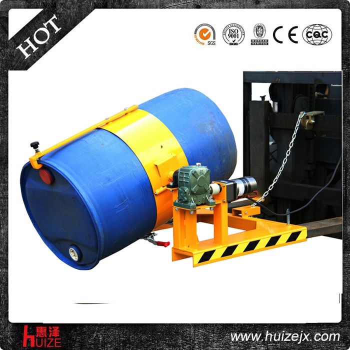 叉車(chē)專用倒桶機(jī)具（塑鐵桶，電翻轉(zhuǎn)）